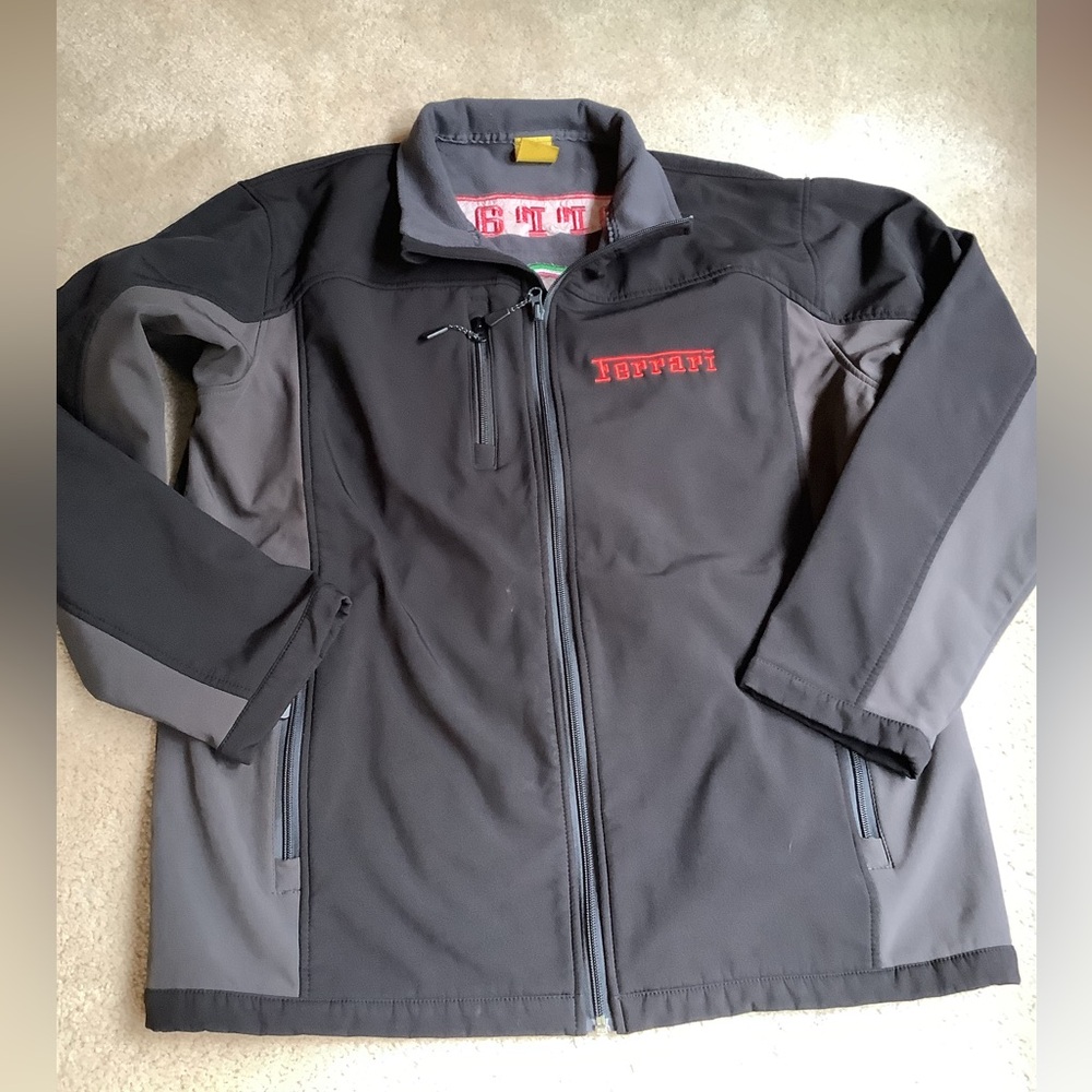 Ferrari windbreaker.  Size Large